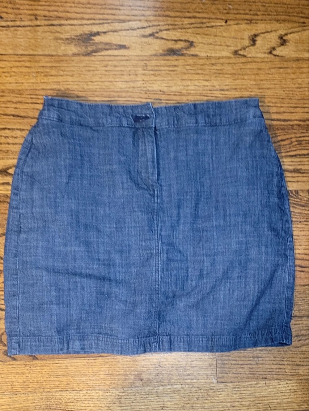 5 For $25 Karen Scott Blue Denim-Style Mini Skirt/Skort